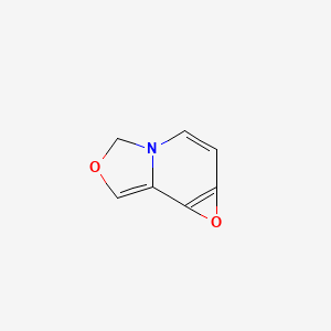 molecular formula C7H5NO2 B12533794 5H-Oxazolo[3,4-A]oxireno[C]pyridine CAS No. 654059-61-7