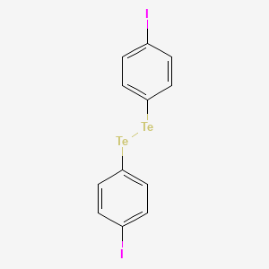 molecular formula C12H8I2Te2 B12533920 Benzene, 1,1'-ditellurobis[4-iodo- CAS No. 141918-58-3