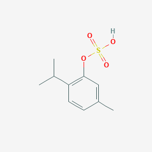 molecular formula C10H14O4S B1253399 Thymol sulfate 