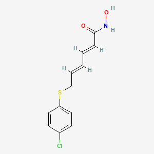 molecular formula C12H12ClNO2S B12534005 Chaha CAS No. 698387-81-4