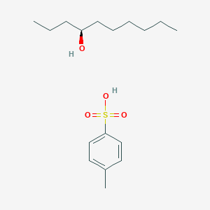 molecular formula C17H30O4S B12534024 4-Methylbenzene-1-sulfonic acid--(4S)-decan-4-ol (1/1) CAS No. 807362-89-6