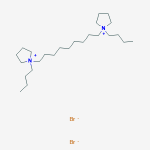 molecular formula C25H52Br2N2 B12534068 1,1'-(Nonane-1,9-diyl)bis(1-butylpyrrolidin-1-ium) dibromide CAS No. 844468-98-0