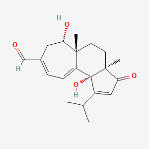 molecular formula C20H26O4 B1253410 Cyrneine B 