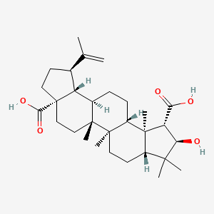 molecular formula C30H46O5 B1253429 Isoceanothic acid 