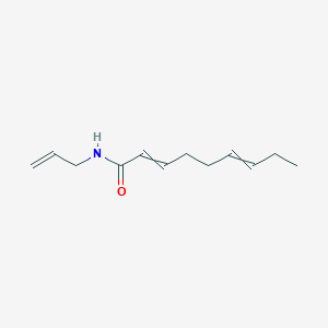 molecular formula C12H19NO B12534295 N-(Prop-2-en-1-yl)nona-2,6-dienamide CAS No. 767329-58-8