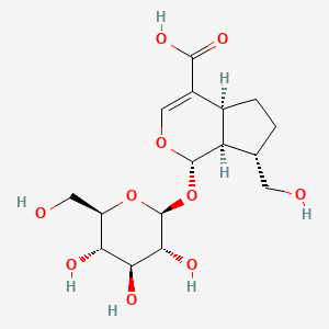 molecular formula C16H24O10 B1253441 Adoxosidic acid 