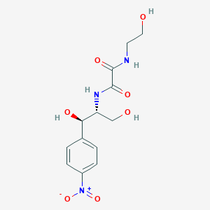 molecular formula C13H17N3O7 B1253445 CP-oxamylethanolamine 