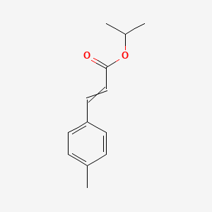 molecular formula C13H16O2 B12534577 Propan-2-yl 3-(4-methylphenyl)prop-2-enoate CAS No. 742087-00-9