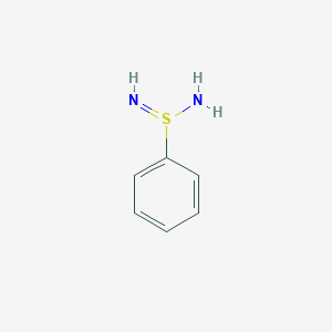 molecular formula C6H8N2S B1253495 Benzenesulfinamidine 