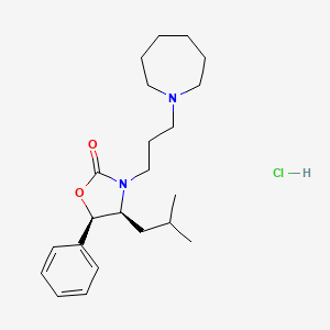 molecular formula C22H35ClN2O2 B1253530 Ipenoxazone Hydrochloride CAS No. 118635-68-0