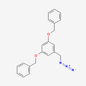 molecular formula C21H19N3O2 B12535432 3,5-Bis(benzyloxy)benzyl azide CAS No. 811473-55-9