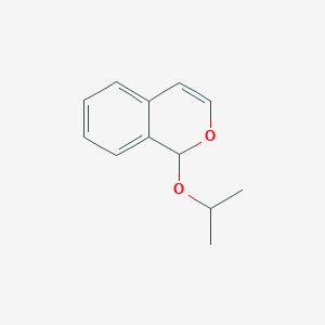 molecular formula C12H14O2 B12535542 1-Isopropoxy-1H-2-benzopyran CAS No. 743468-37-3