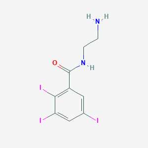 molecular formula C9H9I3N2O B12535594 N-(2-Aminoethyl)-2,3,5-triiodobenzamide CAS No. 819079-62-4
