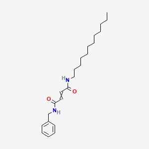 molecular formula C23H36N2O2 B12535639 N~1~-Benzyl-N~4~-dodecylbut-2-enediamide CAS No. 676993-00-3