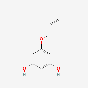 molecular formula C9H10O3 B12535652 1,3-Benzenediol, 5-(2-propenyloxy)- CAS No. 813414-06-1