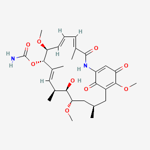 molecular formula C29H40N2O9 B1253569 geldanamycin 