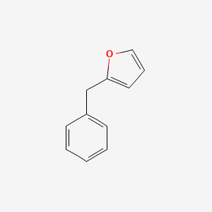 molecular formula C11H10O B12535769 2-Benzylfuran 