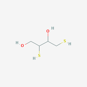 molecular formula C4H10O2S2 B12535771 2,4-Bis(sulfanyl)butane-1,3-diol CAS No. 796963-82-1