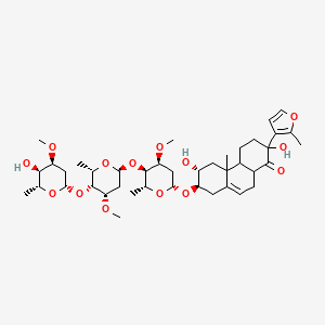 molecular formula C41H62O14 B1253614 Cynatroside B 