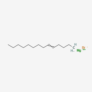 molecular formula C14H27BrMg B12536195 magnesium;tetradec-5-ene;bromide CAS No. 656242-18-1