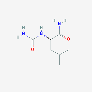 molecular formula C7H15N3O2 B12536279 N~2~-Carbamoyl-L-leucinamide CAS No. 674292-93-4