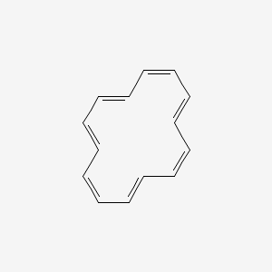 molecular formula C14H14 B1253648 [14]Annulene CAS No. 2873-14-5