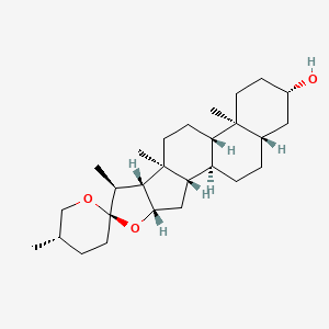 molecular formula C27H44O3 B1253660 Neotigogenin CAS No. 470-01-9