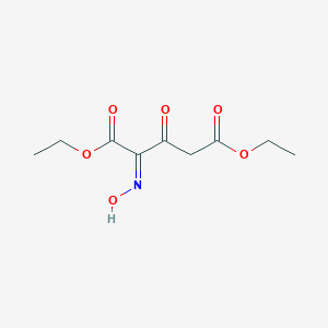 molecular formula C9H13NO6 B125367 diethyl (E)-3-hydroxy-2-nitrosopent-2-enedioate CAS No. 996-75-8