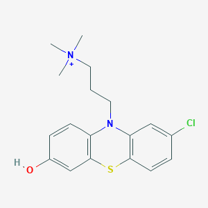 3-(2-Chloro-7-hydroxy-10-phenothiazinyl)propyl-trimethylammonium