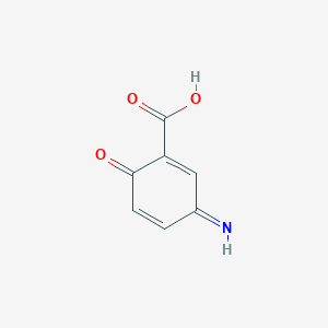 3-Imino-6-oxocyclohexa-1,4-diene-1-carboxylic acid