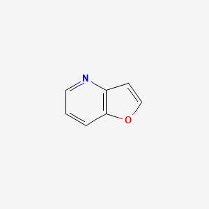 molecular formula C7H5NO B1253681 Furo[3,2-b]pyridine CAS No. 272-62-8