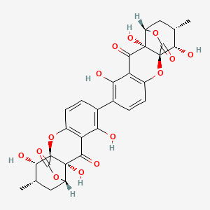 molecular formula C30H26O14 B1253683 Ergoflavin CAS No. 3101-51-7