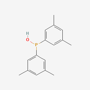 molecular formula C16H19OP B12537038 Phosphinous acid, bis(3,5-dimethylphenyl)- CAS No. 866324-40-5