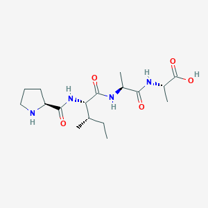 molecular formula C17H30N4O5 B12537042 L-Prolyl-L-isoleucyl-L-alanyl-L-alanine CAS No. 798541-06-7