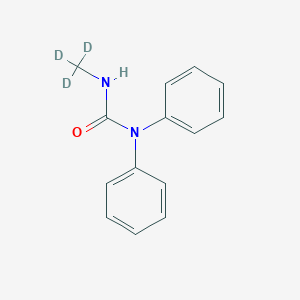 molecular formula C14H14N2O B125371 1,1-Diphenyl-3-(trideuteriomethyl)urea CAS No. 208107-10-2