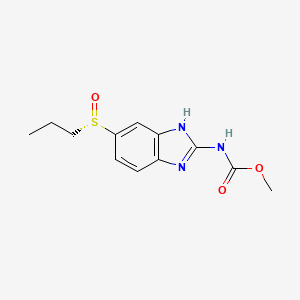 molecular formula C12H15N3O3S B1253738 (S)-albendazole S-oxide CAS No. 1610590-72-1