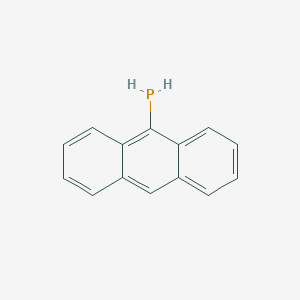 molecular formula C14H11P B12537480 (Anthracen-9-YL)phosphane CAS No. 141982-27-6