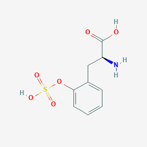 molecular formula C9H11NO6S B12537566 2-(Sulfooxy)-L-phenylalanine CAS No. 686717-61-3