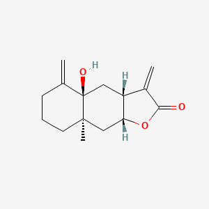 molecular formula C15H20O3 B1253757 Telekin 