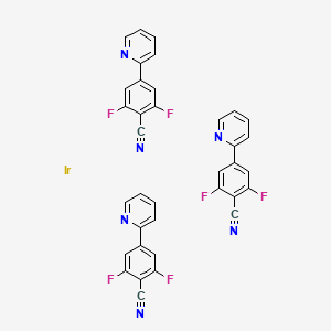molecular formula C36H18F6IrN6 B12537608 FCNIrPic 