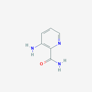molecular formula C6H7N3O B1253797 3-Aminopyridine-2-carboxamide CAS No. 50608-99-6