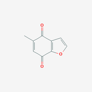 molecular formula C9H6O3 B125380 5-Methylbenzofuran-4,7-dione CAS No. 141462-51-3