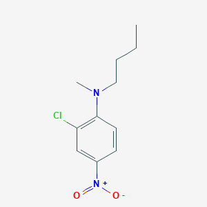 molecular formula C11H15ClN2O2 B12538032 n-Butyl-2-chloro-n-methyl-4-nitroaniline CAS No. 821776-76-5