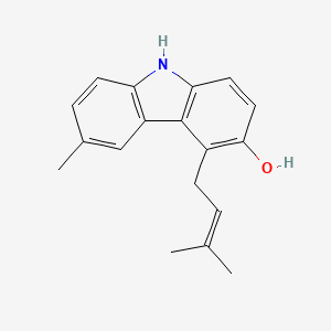 molecular formula C18H19NO B1253809 Glycomaurrol 