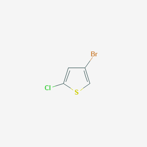 molecular formula C4H2BrClS B125382 4-Bromo-2-chlorothiophene CAS No. 32431-93-9
