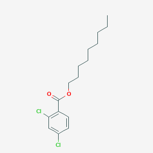 molecular formula C16H22Cl2O2 B12538320 Nonyl 2,4-dichlorobenzoate CAS No. 820238-89-9