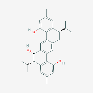 molecular formula C30H34O3 B1253838 Parviflorene F 