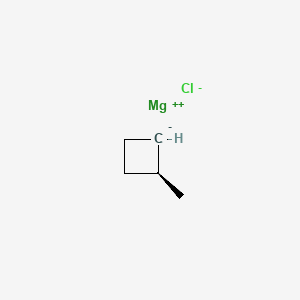molecular formula C5H9ClMg B12538392 magnesium;methylcyclobutane;chloride CAS No. 820222-65-9