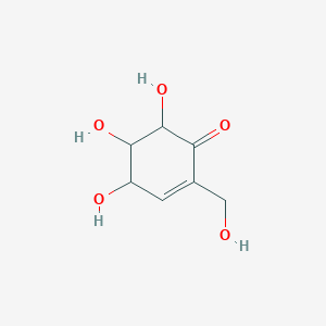 4,5,6-Trihydroxy-2-hydroxymethyl-2-cyclohexene-1-one