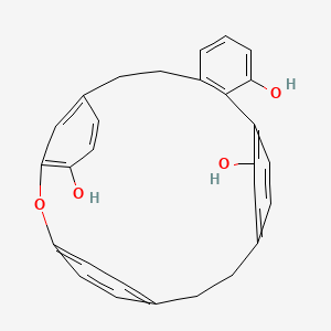 molecular formula C28H24O4 B1253852 Isoriccardin C 